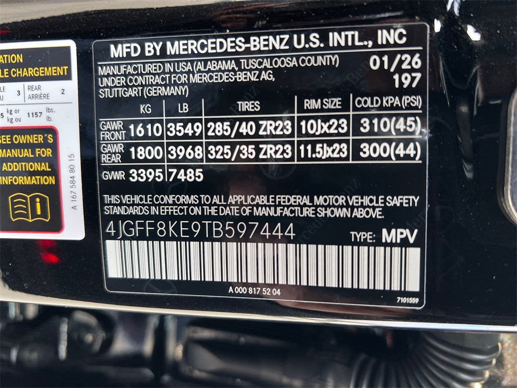 2026 Mercedes-Benz GLS GLS 63 AMG® 4MATIC®