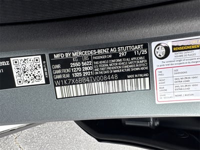 2026 Mercedes-Benz AMG® GT 53 Base 4MATIC®